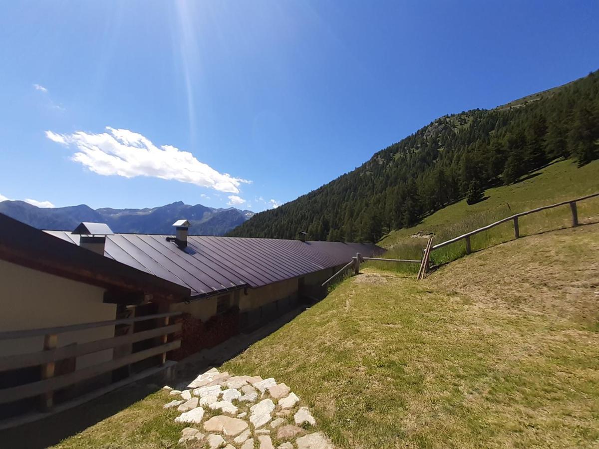ホテル Restor Natura Malga Mondent Pracorno di Rabbi エクステリア 写真