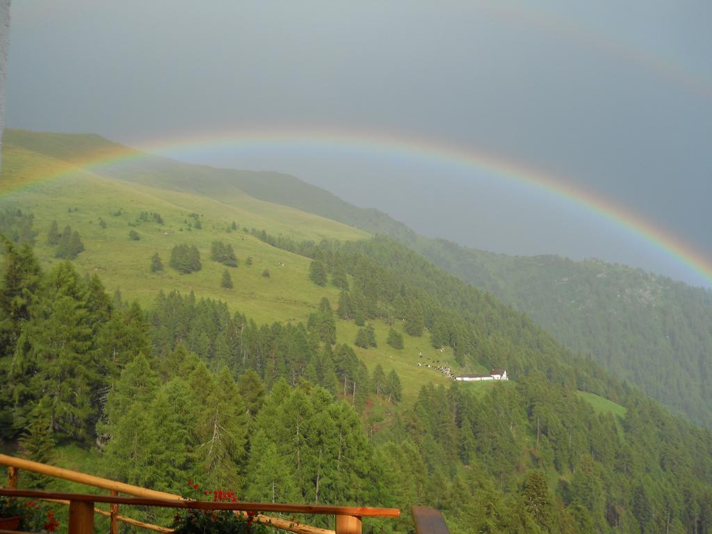 ホテル Restor Natura Malga Mondent Pracorno di Rabbi エクステリア 写真